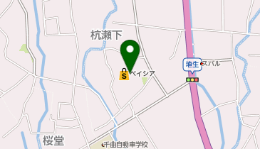 ベイシア更埴店の地図画像