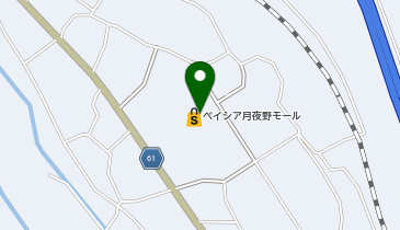 ベイシア月夜野店の地図画像