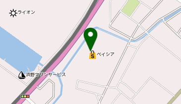 ベイシア市原八幡店の地図画像