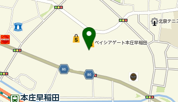ベイシア本庄早稲田ゲート店の地図画像