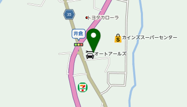 ベイシアフードセンター都留店の地図画像