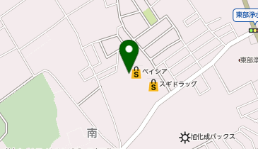 ベイシア上尾平塚店の地図画像