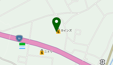 ベイシアフードセンター結城店の地図画像