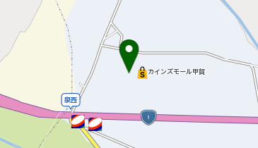 ベイシア甲賀店の地図画像