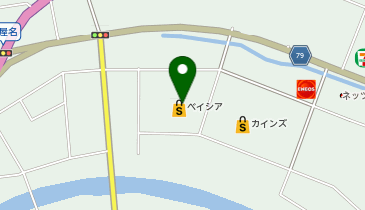 ベイシア Foods Park 関店の地図画像