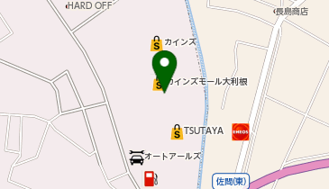 ベイシア Foods Park 大利根店の地図画像
