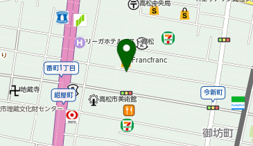 はるやま 高松店の地図画像