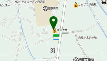 はるやま 倉敷店の地図画像