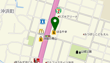 はるやま 徳島店の地図画像