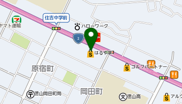 はるやま 徳山店の地図画像