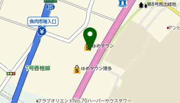 はるやま ゆめタウン博多店の地図画像