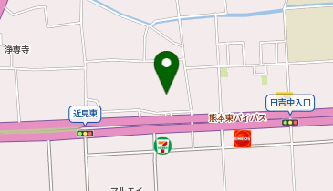 はるやま 熊本近見店の地図画像
