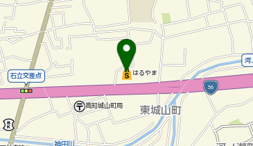 はるやま 高知西店の地図画像