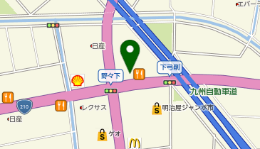 はるやま 久留米店の地図画像