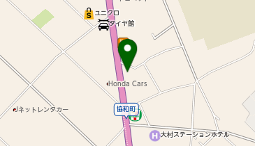 はるやま 大村店の地図画像