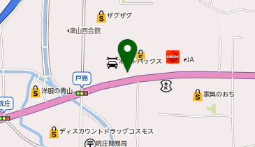 はるやま 津山院庄店の地図画像