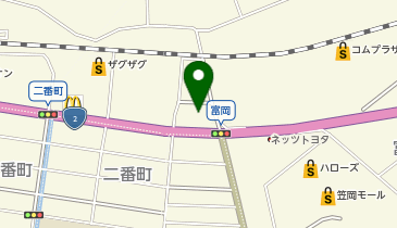 はるやま 笠岡店の地図画像