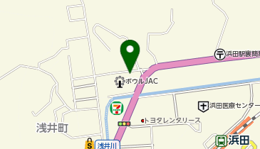 はるやま 浜田店の地図画像