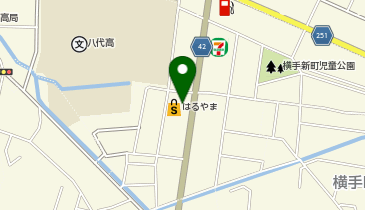 はるやま 八代店の地図画像