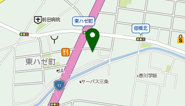 はるやま 高松南店の地図画像