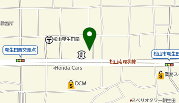 はるやま 松山朝生田店の地図画像
