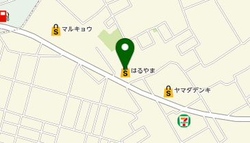 はるやま 熊本帯山店の地図画像