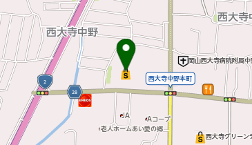 はるやま 岡山西大寺店の地図画像