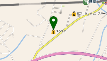 はるやま 四万十店の地図画像