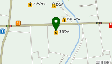 はるやま 徳島石井店の地図画像