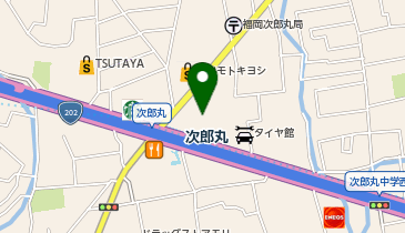 はるやま 福岡次郎丸店の地図画像