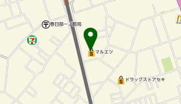 マルエツ 一の割店の地図画像
