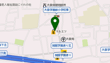 マルエツ 大泉学園店の地図画像