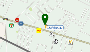 マルエツ 二和向台店の地図画像