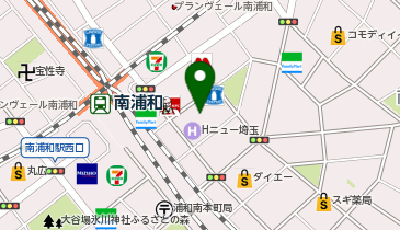 マルエツ 南浦和東口店の地図画像