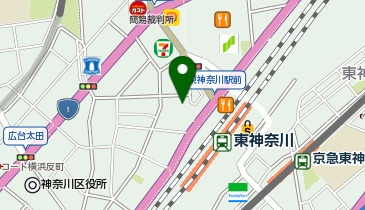 マルエツ 東神奈川店の地図画像