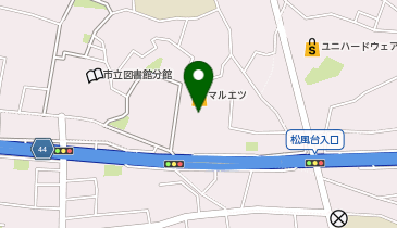 マルエツ 茅ケ崎店の地図画像