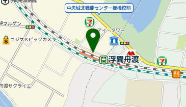 マルエツ 浮間舟渡店の地図画像