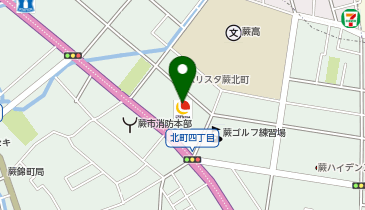 マルエツ 蕨北町店の地図画像