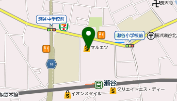 マルエツ 瀬谷店の地図画像