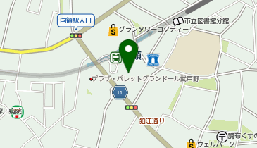 マルエツ 国領店の地図画像