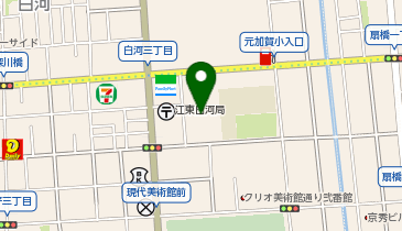 マルエツ 清澄白河店の地図画像