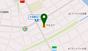 マルエツ 大森東店の地図画像