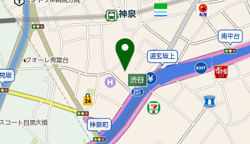 マルエツ プチ 渋谷神泉店の地図画像