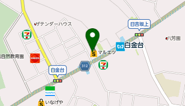 マルエツ プチ 白金台店の地図画像