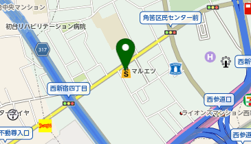 マルエツ プチ 西新宿三丁目店の地図画像