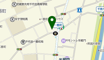 マルエツ プチ 一番町店の地図画像