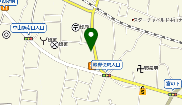 マルエツ 中山店の地図画像