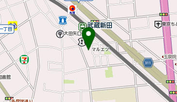 マルエツ 新田店の地図画像