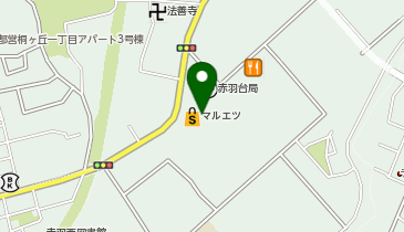 マルエツ 赤羽台店の地図画像