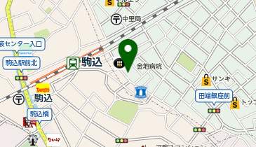 マルエツ プチ 駒込中里一丁目店の地図画像